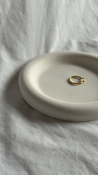 Glasierte Hohlblechschale