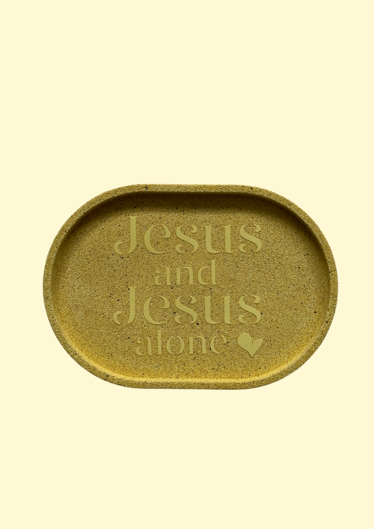 Jesus and Jesus alone