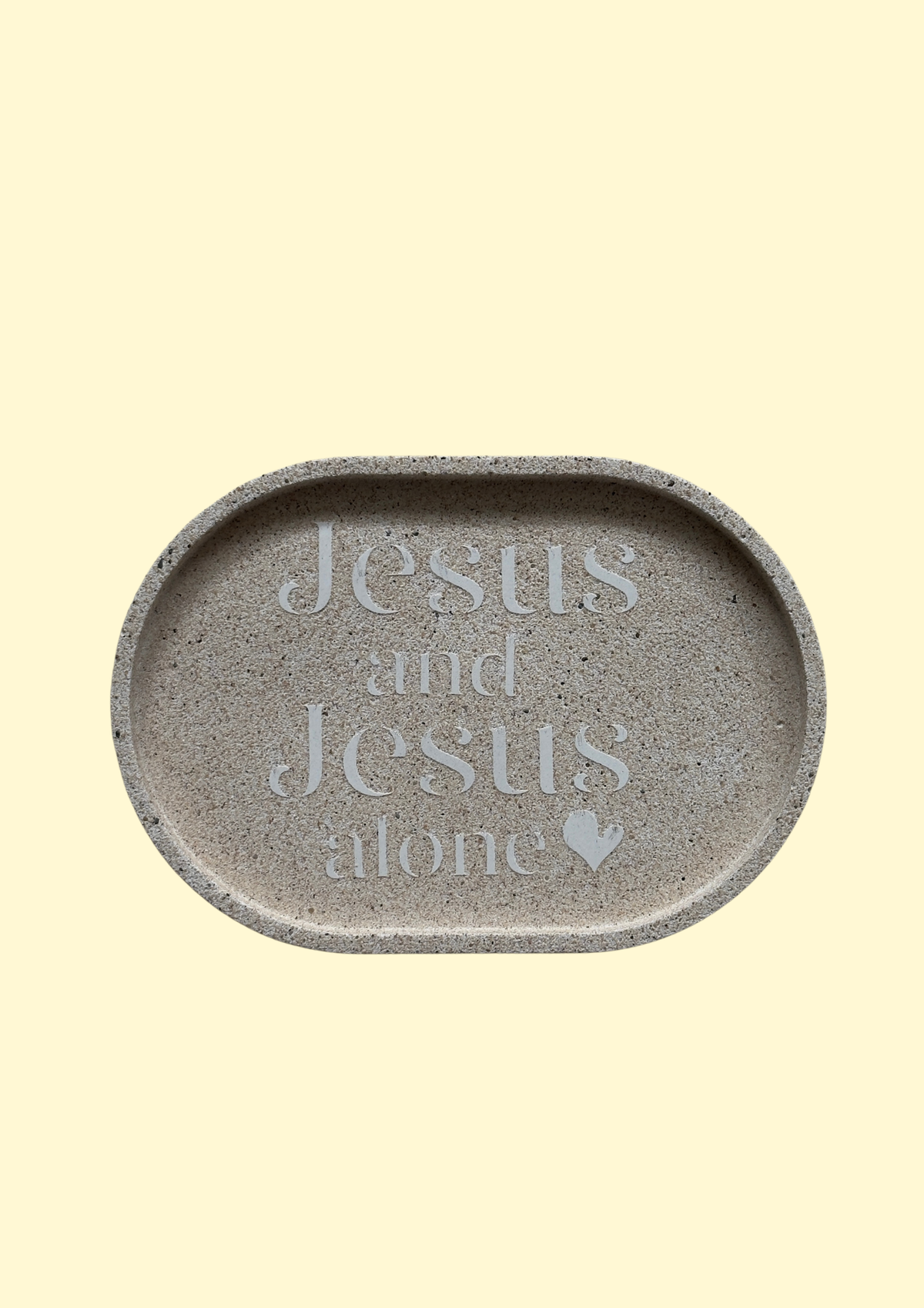 Jesus and Jesus alone