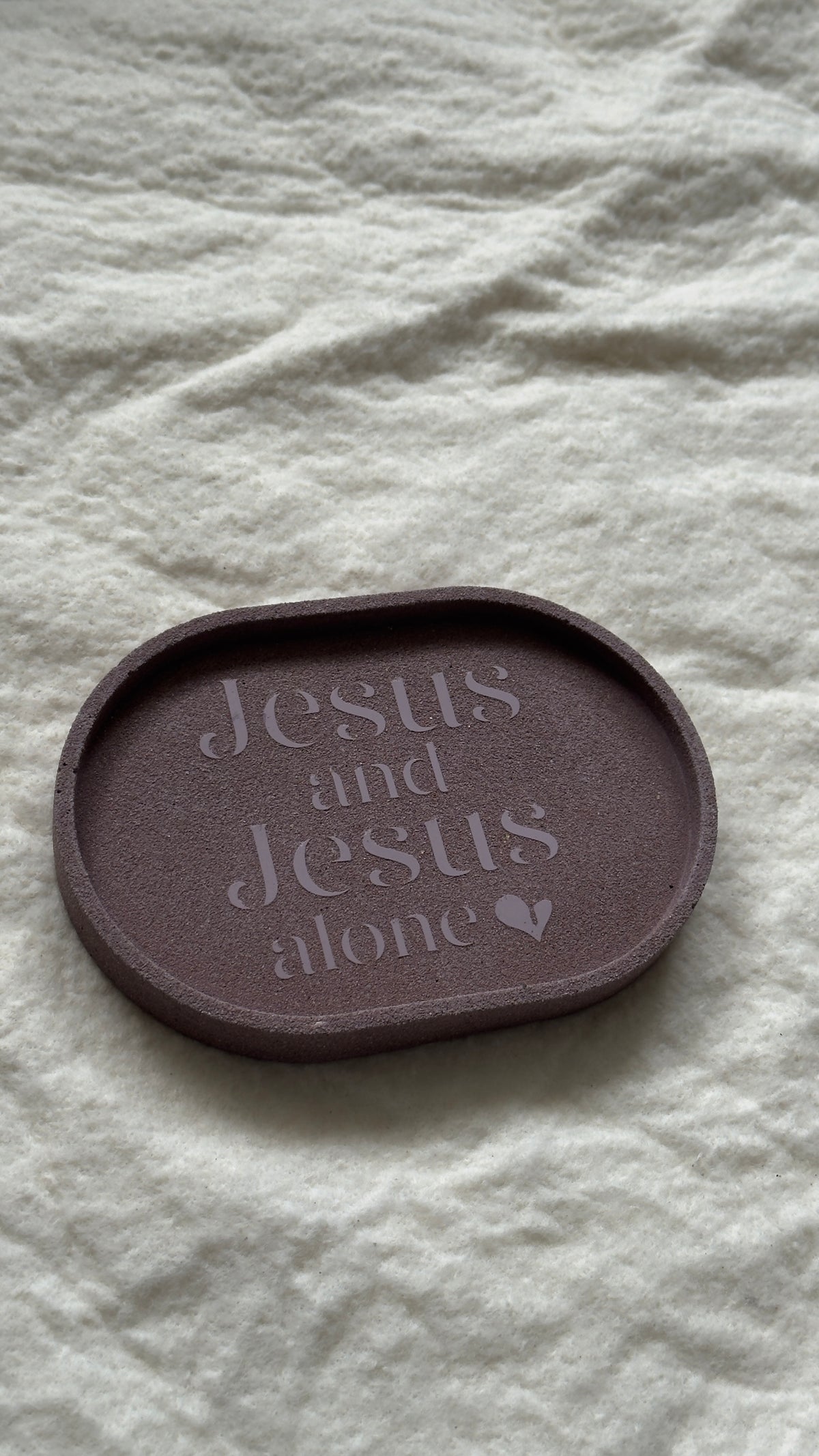 Jesus and Jesus alone