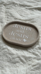 Jesus and Jesus alone