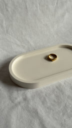 Glazed Oval Tray