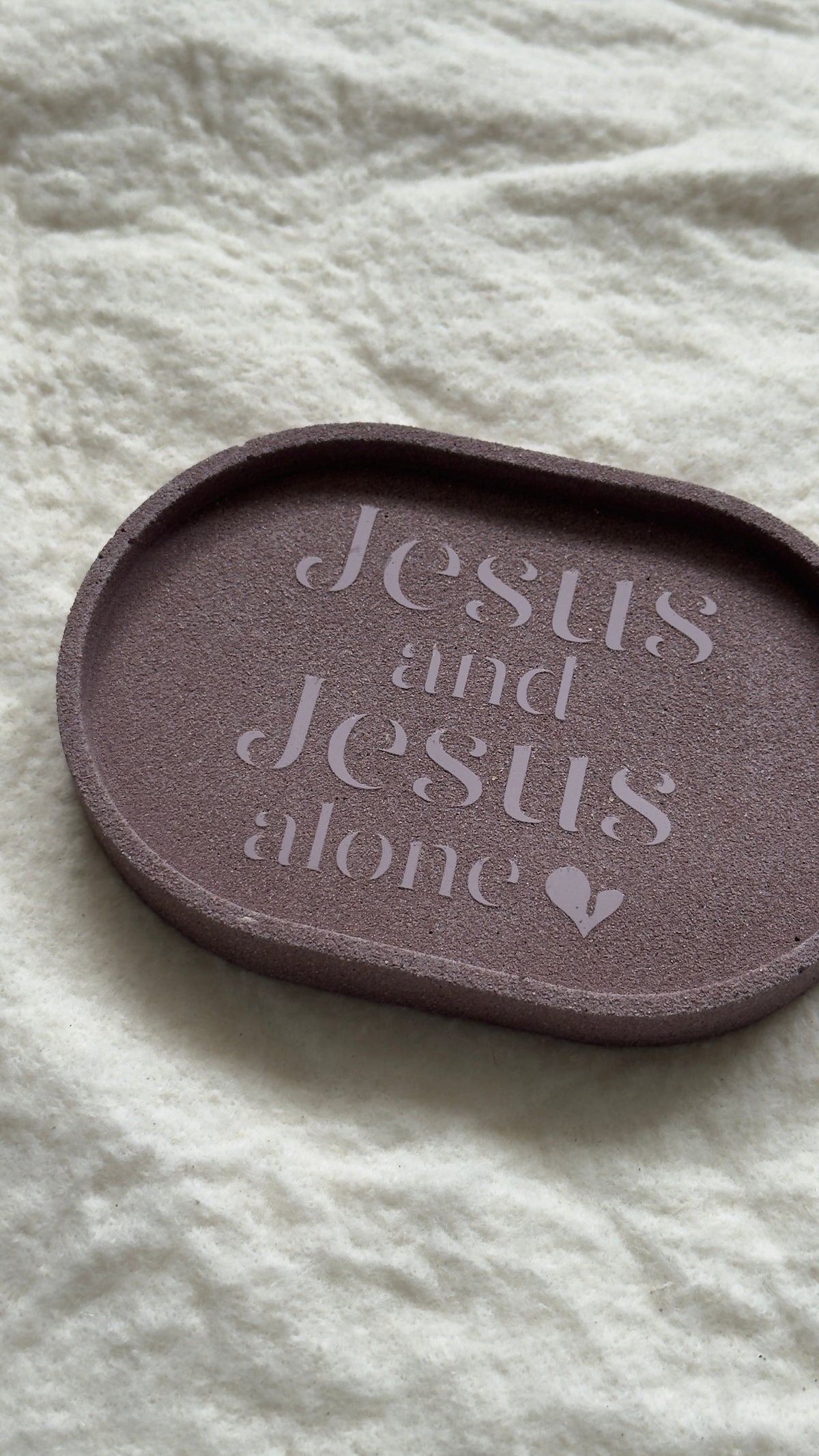 Jesus and Jesus alone
