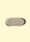 Large Glazed Oval Tray