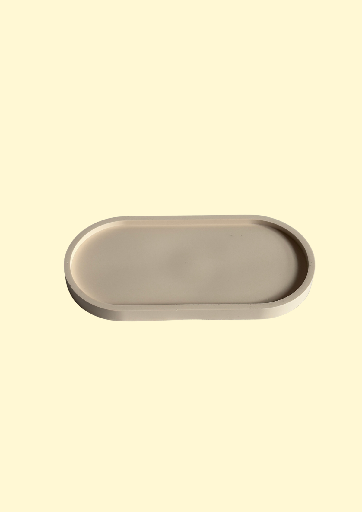 Large Glazed Oval Tray