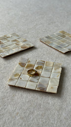 Shell Tile Coasters